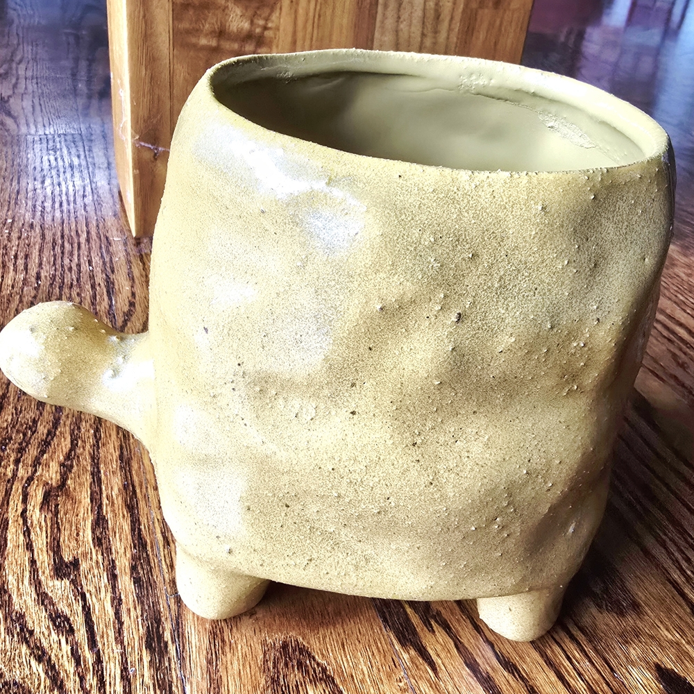 NEW! Candym Stoneware Turtle Planter